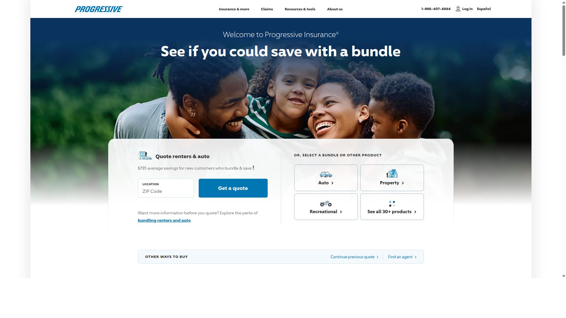 The Progressive Corporation website